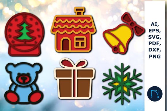3D Christmas Toy SVG Cut File Bundle Review