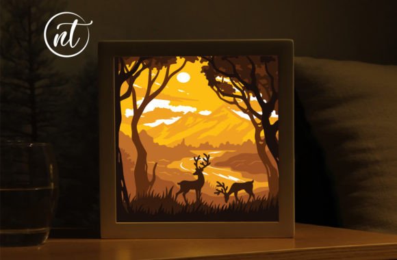 3D Deer Paper Cut SVG Review