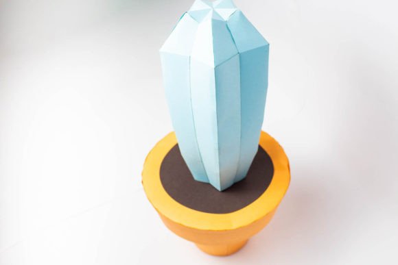 3D Plant - Blue Myrtle: A 3D SVG for Cacti And Succulents Brands
