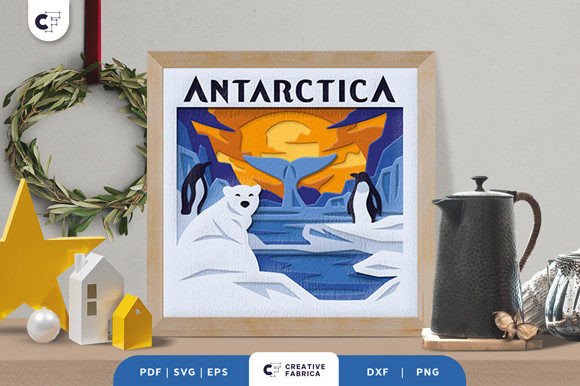 Antarctica Life 3D SVG Seasons Review