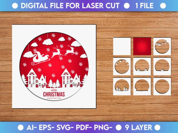 Christmas Paper Cut 3D Background Design: A Designerβs Review