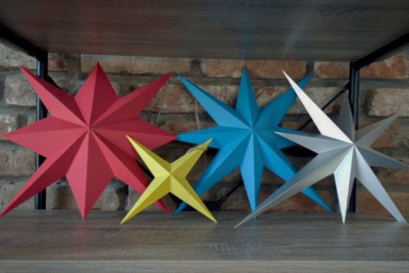 Christmas Stars 3D SVG: Objects Review for Crafters