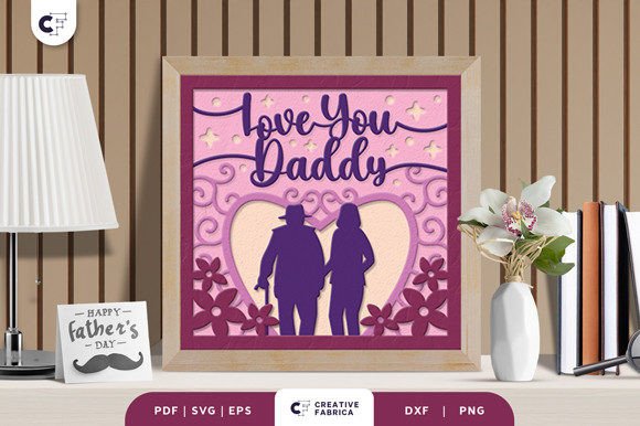 Love You Daddy 3D Layered Paper Cut: A Brand Designer’s Review