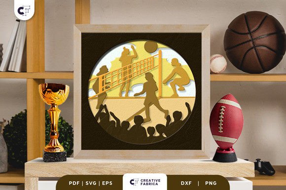 Volleyball 3D Layered Paper Cut: A Practical Review for Lifestyle And Hobbies Sellers