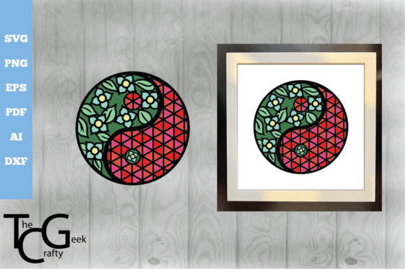 Yin Yang Shadow Box and 3D Layered SVG